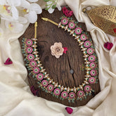 Vriksham Floral Jadau Kundan Neckpiece-J2617